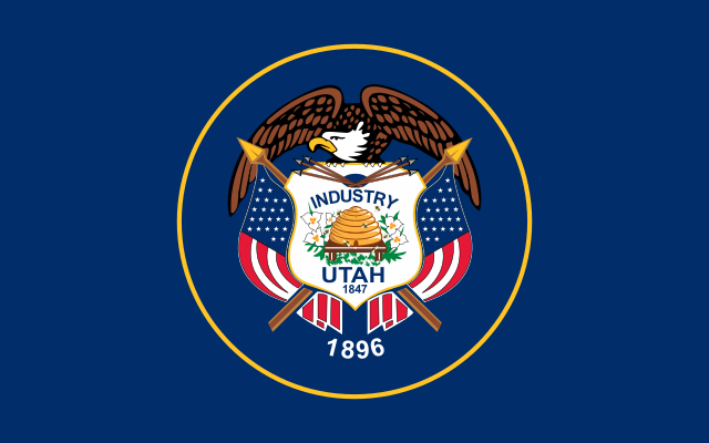 The flag of Utah 2011–2024